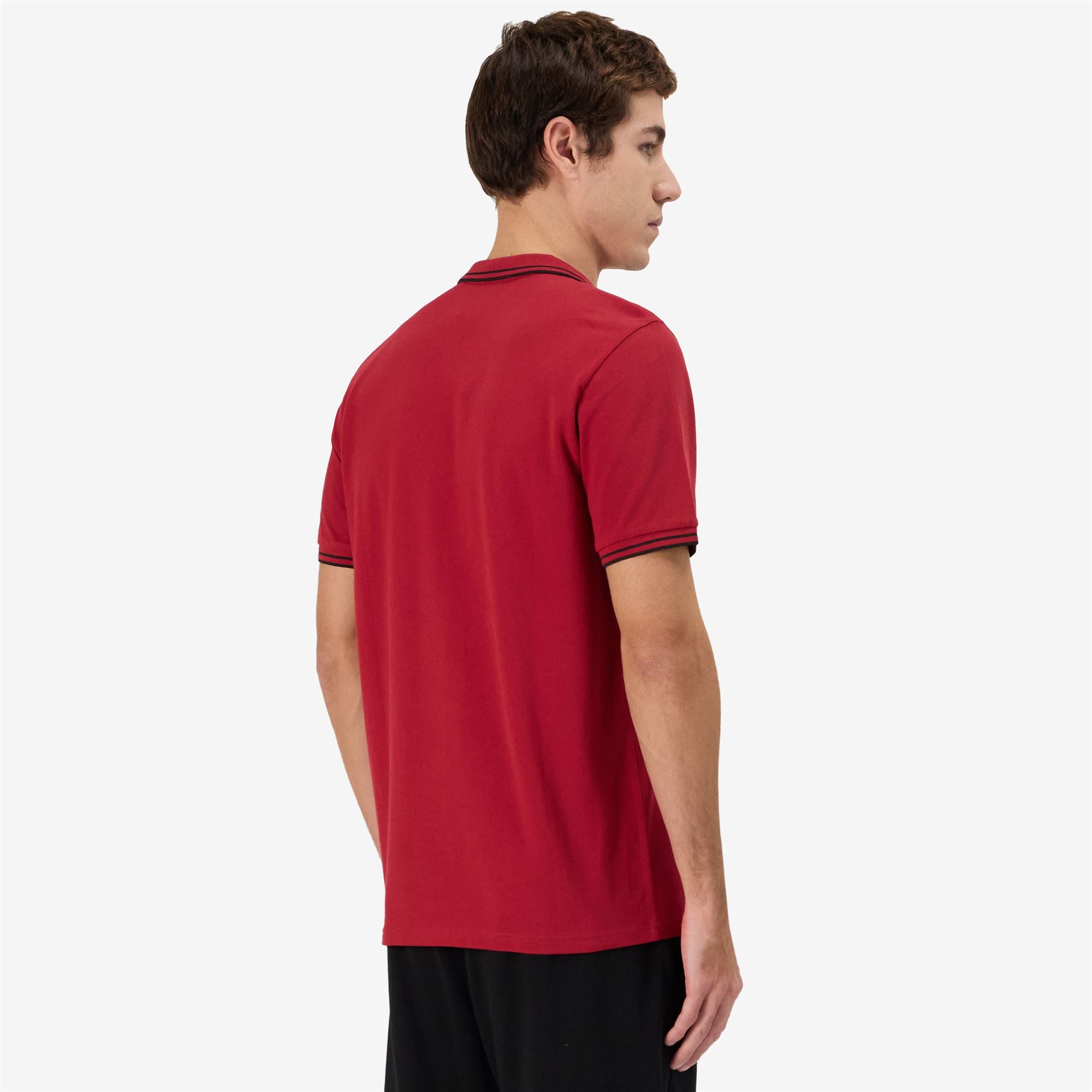 LOGO KORPO EZIO 2 - Polo Shirts - Polo - Man - RED DK-BLACK - Image 6