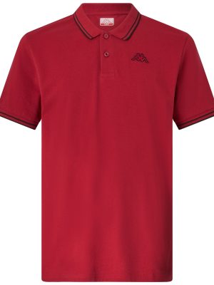 LOGO KORPO EZIO 2 - Polo Shirts - Polo - Man - RED DK-BLACK