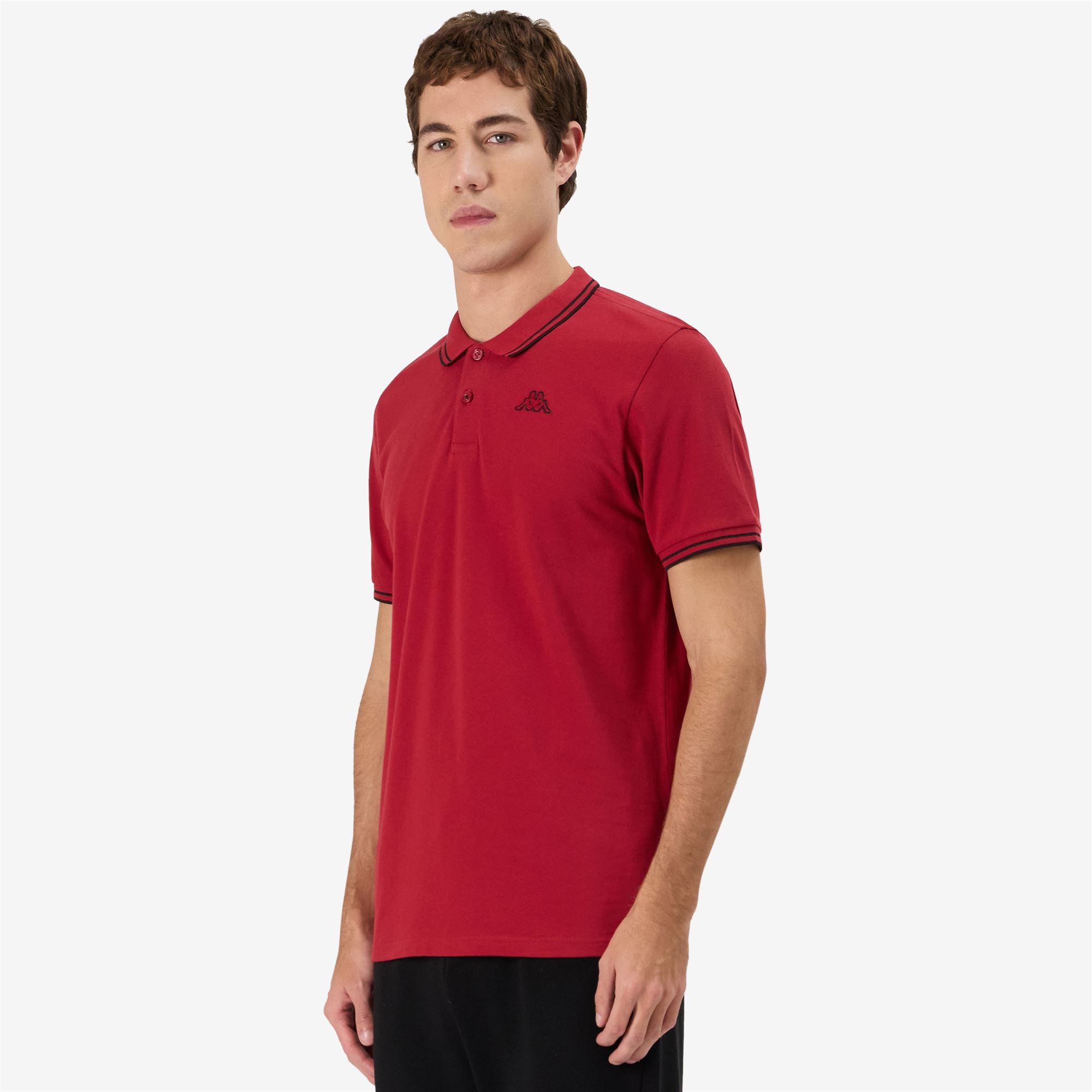 LOGO KORPO EZIO 2 - Polo Shirts - Polo - Man - RED DK-BLACK - Image 5