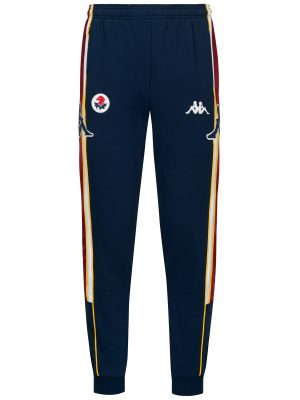 REBUNSET GENOA - Pants - Sport Trousers - Man - BLUE DK-RED DK-WHITE-YELLOW