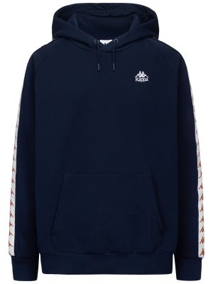 222 BANDA MADISON 2 - Fleece - Jumper - Man - BLUE IRIS-WHITE-BROWN LT HONEY