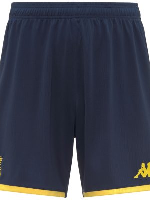 KOMBAT RYDER 2026 GENOA - Shorts - Sport Shorts - Man - BLUE DK-YELLOW DANDELION