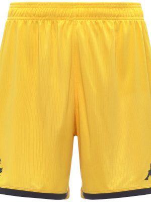 KOMBAT RYDER 2026 GENOA - Shorts - Sport Shorts - Man - YELLOW DANDELION-GREY SHADOW