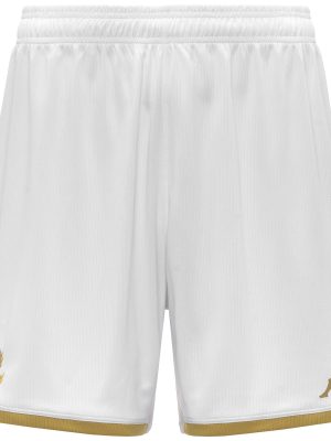 KOMBAT RYDER 2026 GENOA - Shorts - Sport Shorts - Man - WHITE-YELLOW GOLD RICH
