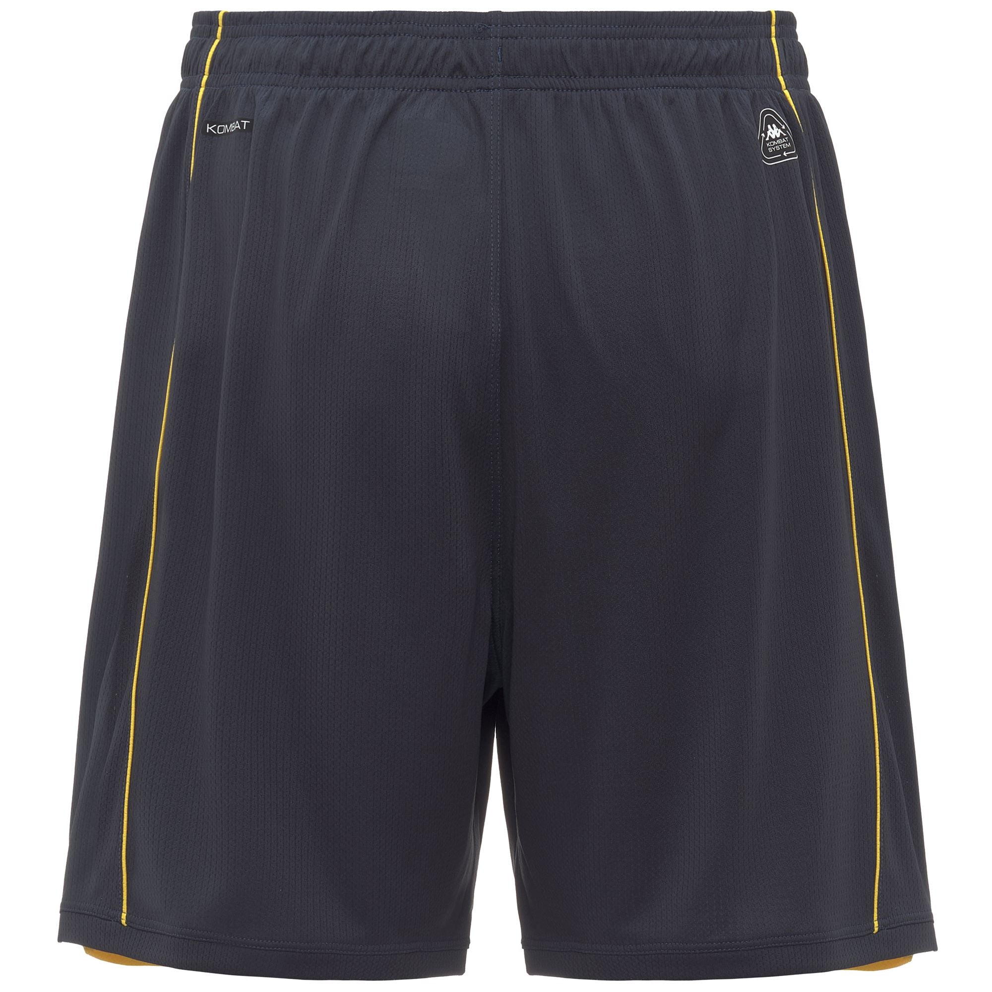 KOMBAT RYDER 2026 GENOA - Shorts - Sport Shorts - Man - GREY SHADOW-YELLOW DANDELION - Image 3