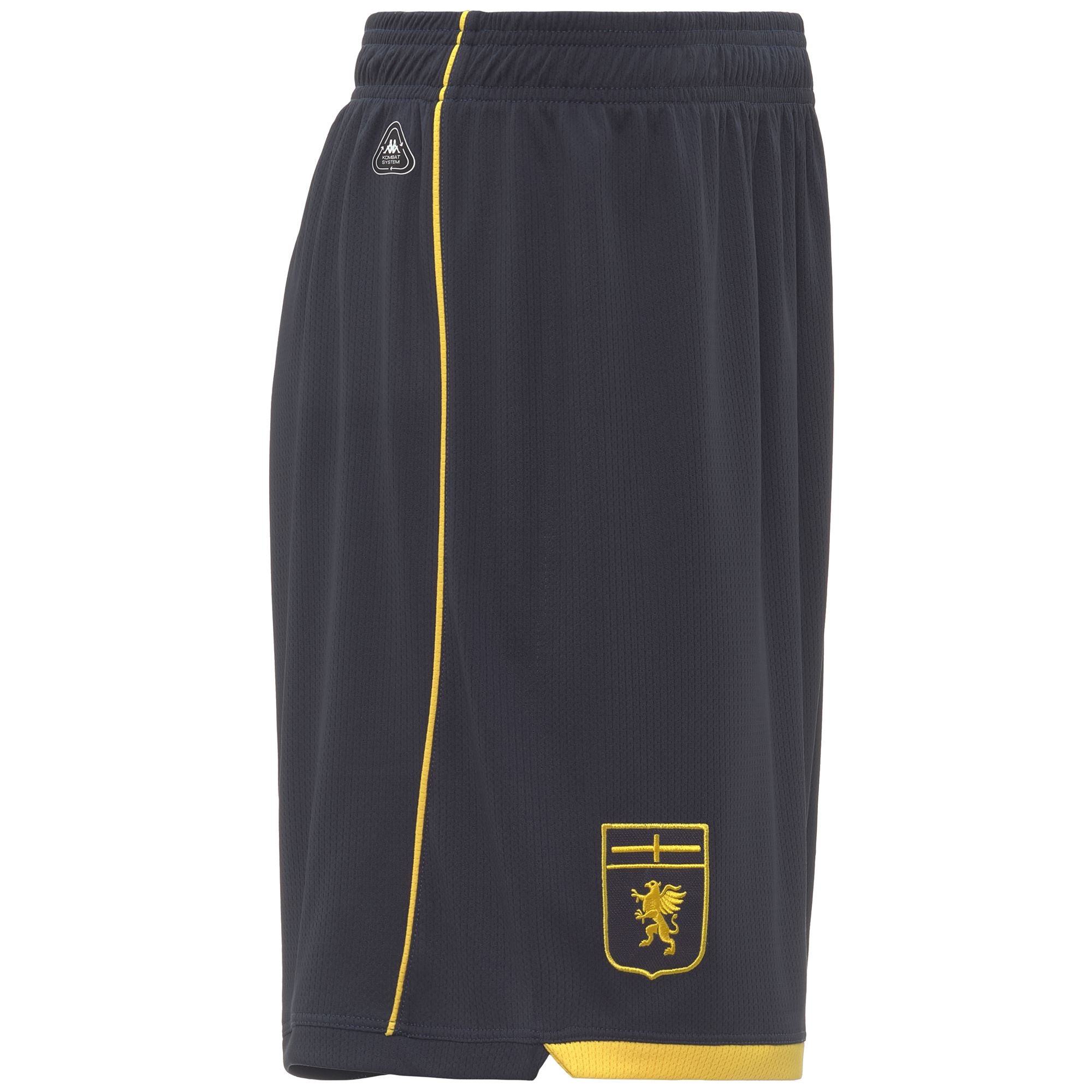 KOMBAT RYDER 2026 GENOA - Shorts - Sport Shorts - Man - GREY SHADOW-YELLOW DANDELION - Image 2