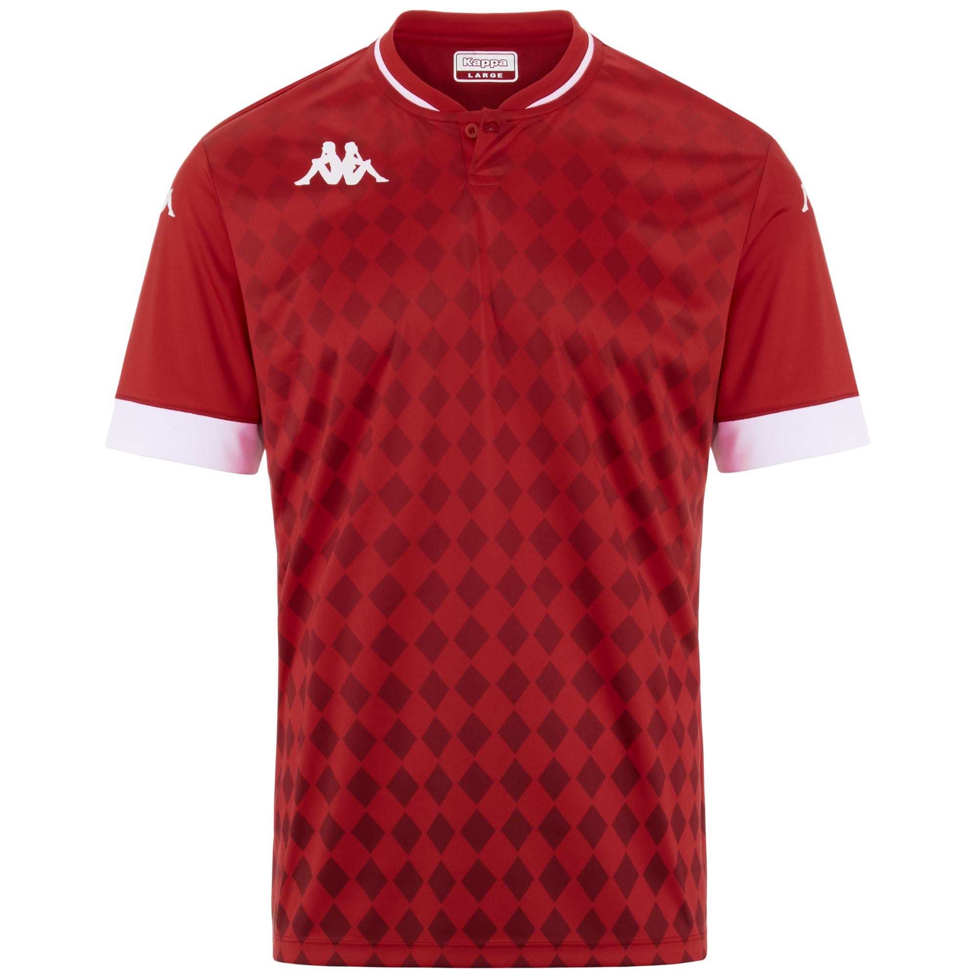 KAPPA4FOOTBALL BOFI - Active Jerseys - Polo Shirt - Man - RED-WHITE