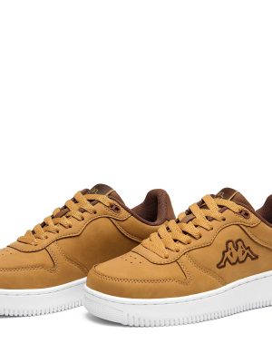 LOGO MASERTA 4 - Sneakers - Low Cut - Unisex - YELLOW TAN-BROWN