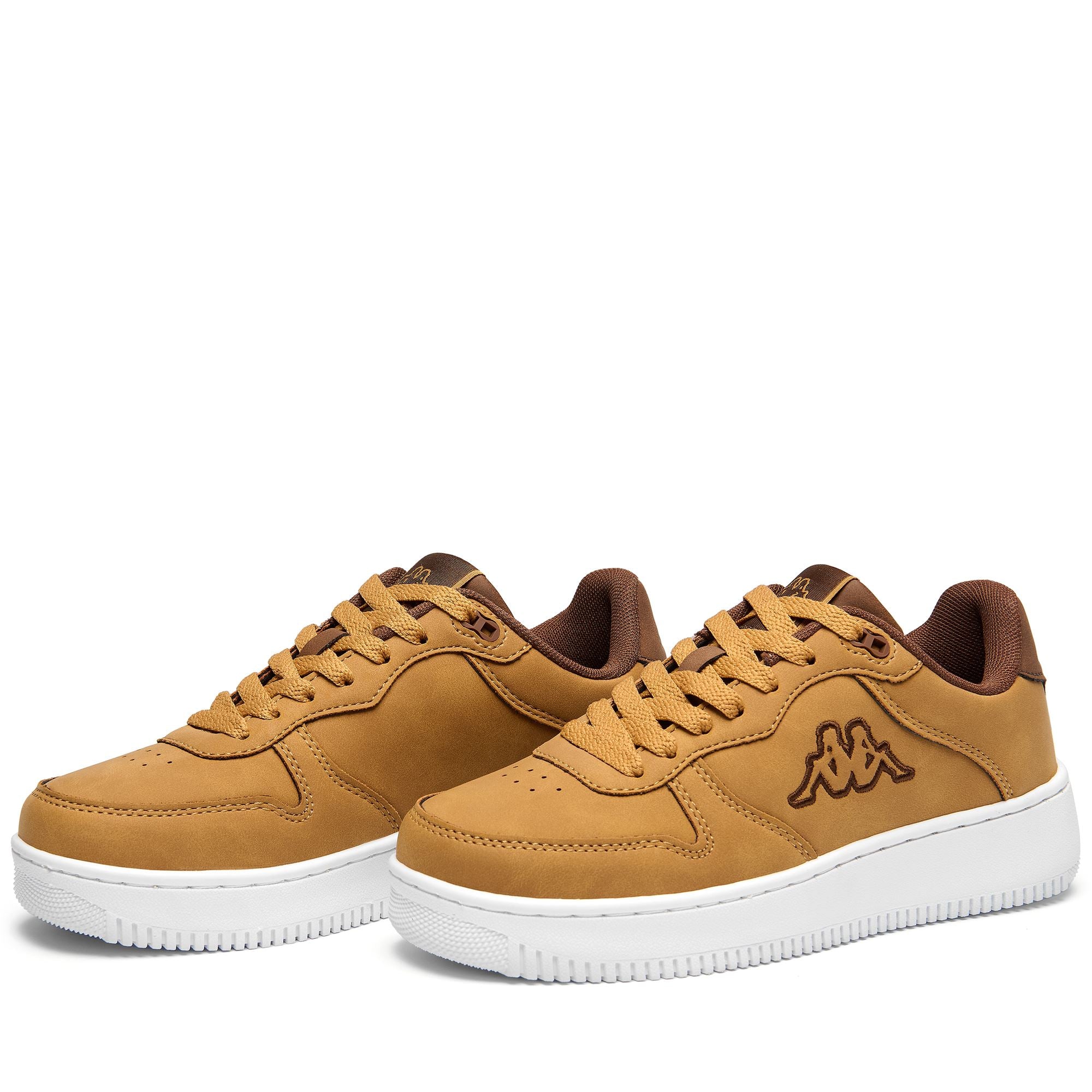 LOGO MASERTA 4 - Sneakers - Low Cut - Unisex - YELLOW TAN-BROWN