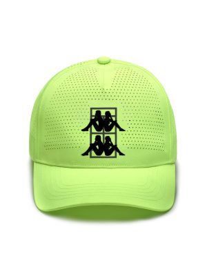 KOMBAT PADEL CHISTED - Headwear - Cap - Unisex - GREEN ACID