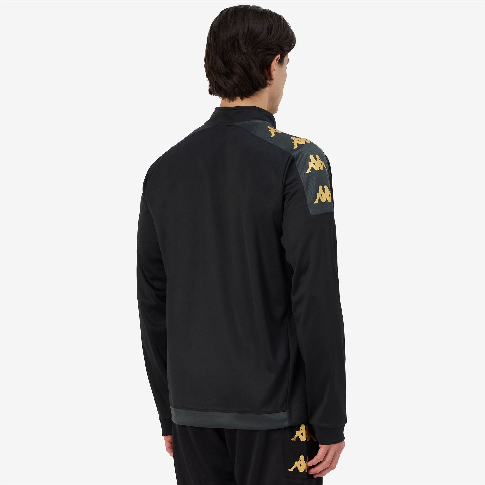 KAPPA4FOOTBALL GASSOLO - Fleece - Jumper - Man - BLACK-GREY DK - Image 6