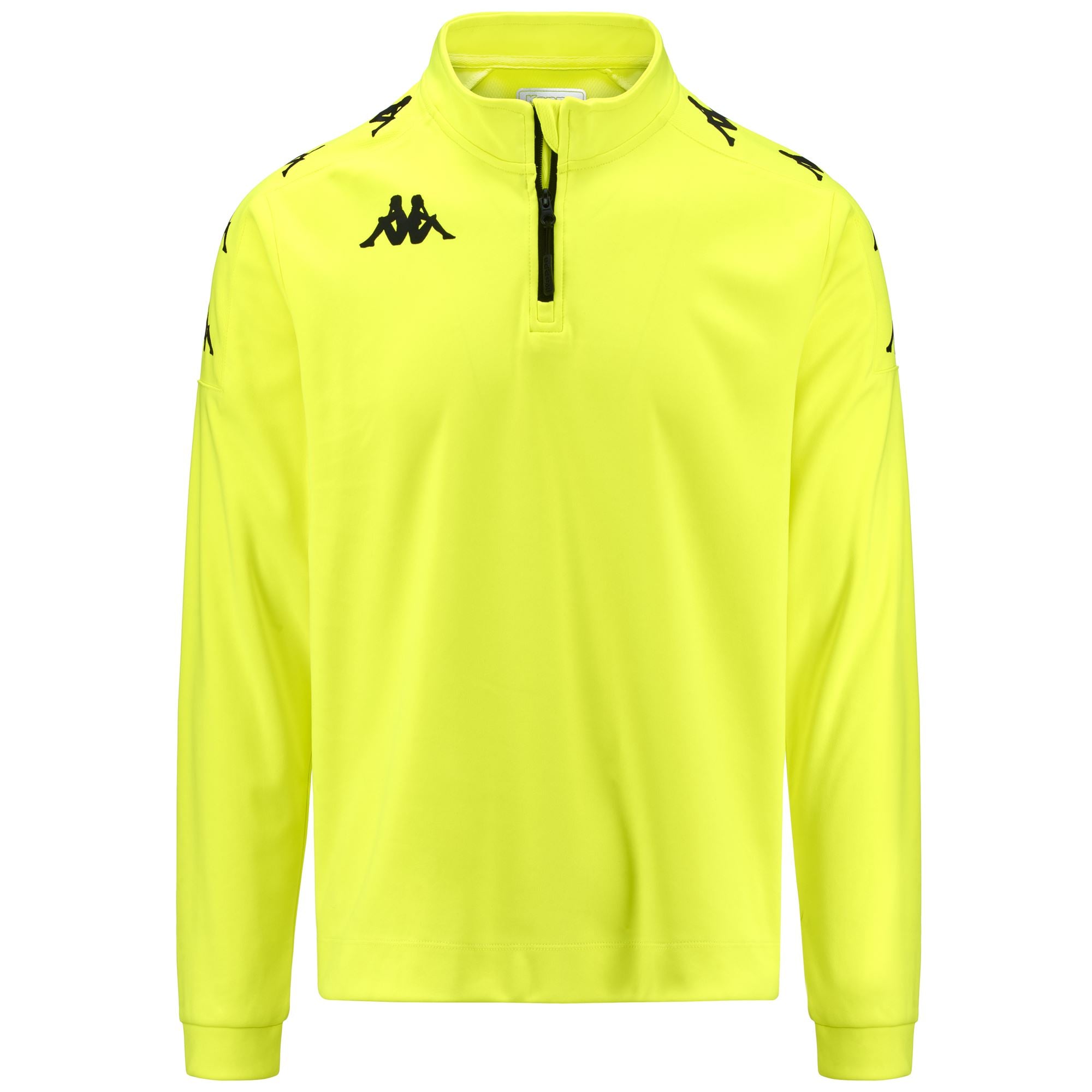KAPPA4FOOTBALL GASSOLO - Fleece - Jumper - Man - NEON YELLOW