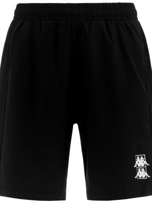 KOMBAT   PADEL FIVIO - Shorts - Sport  Shorts - Man - BLACK-BLACK PURE