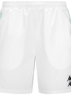KOMBAT   PADEL FIVIO - Shorts - Sport  Shorts - Man - WHITE-GREEN SPRING