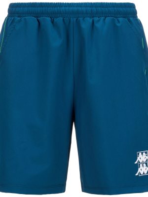 KOMBAT   PADEL FIVIO - Shorts - Sport  Shorts - Man - BLUE LEGION-GREEN SPRING