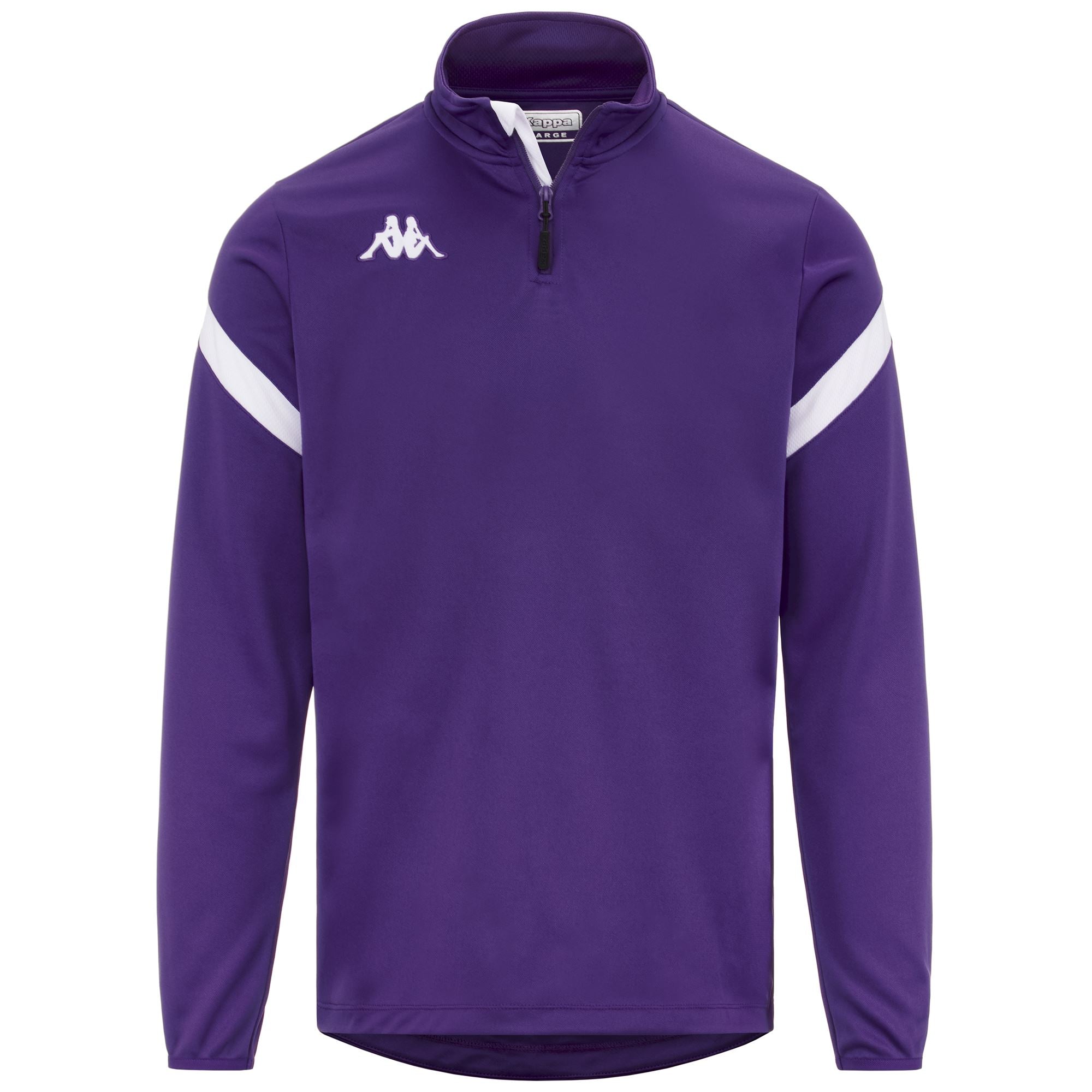 KAPPA4FOOTBALL DOLVOLE - Fleece - Jumper - Man - VIOLET INDIGO-WHITE