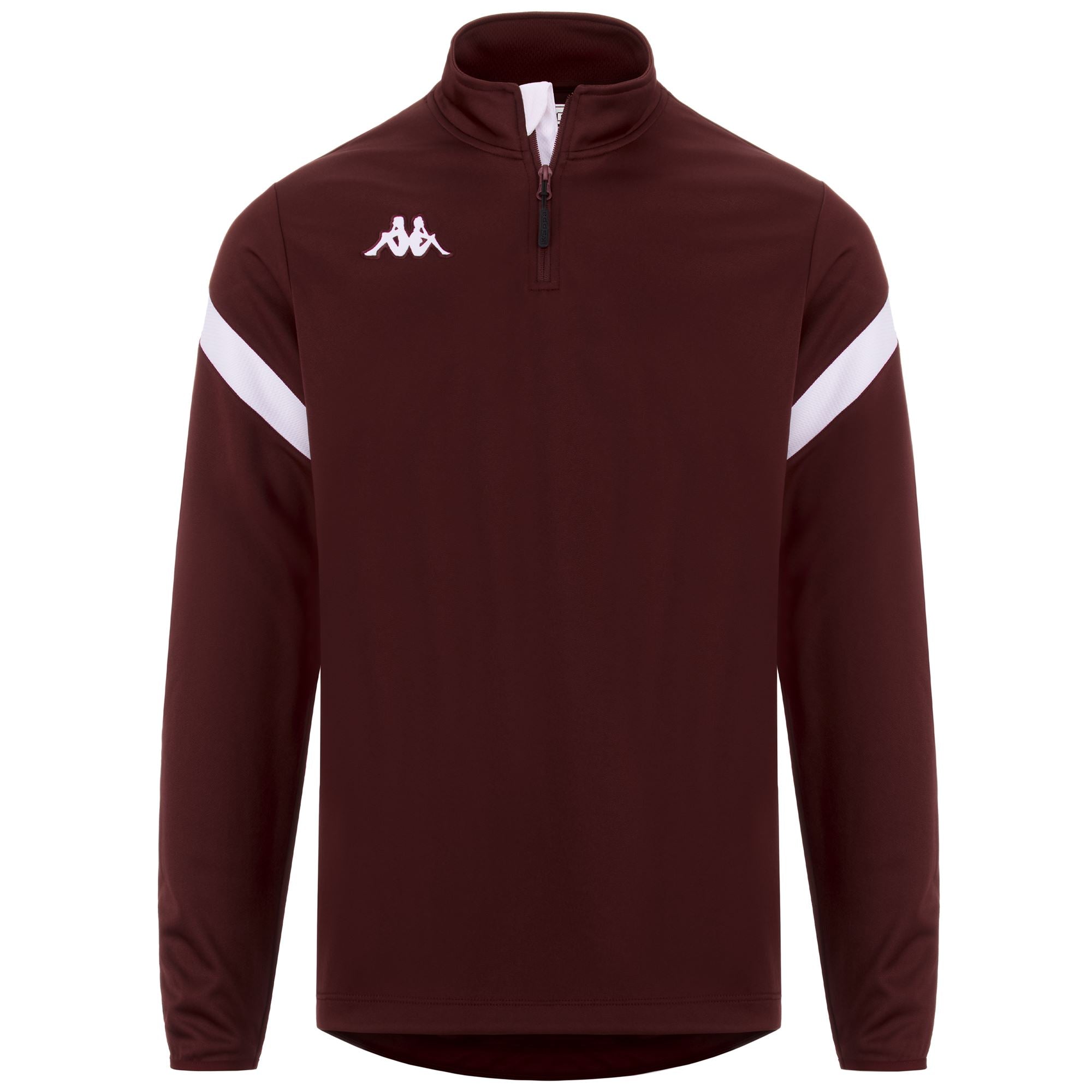 KAPPA4FOOTBALL DOLVOLE - Fleece - Jumper - Man - RED GRANATA-WHITE