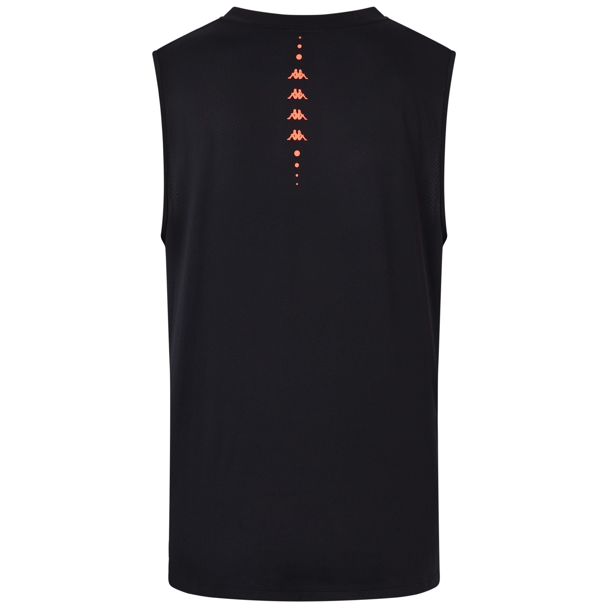 KOMBAT FIOLO - Active Jerseys - Tank - Man - BLACK-NEON CORAL - Image 3