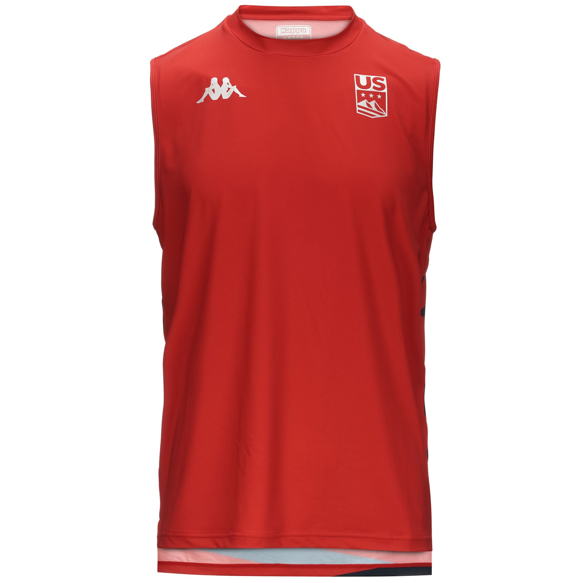 KOMBAT DRIDEG US - T-ShirtsTop - Tank - Man - RED-BLUE DK NAVY