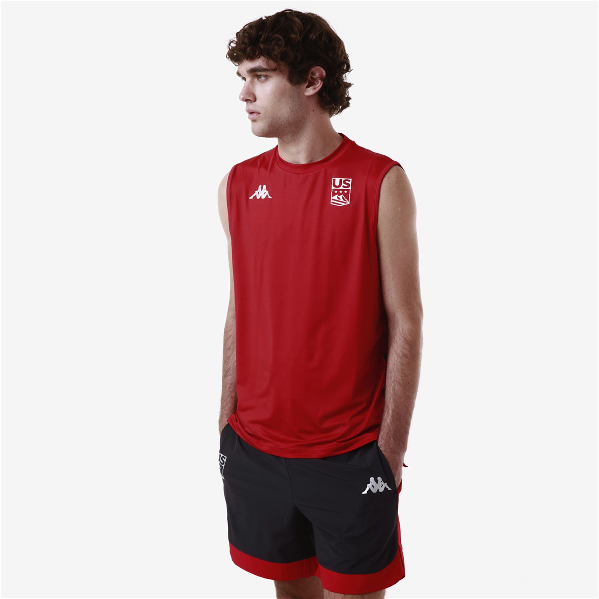 KOMBAT DRIDEG US - T-ShirtsTop - Tank - Man - RED-BLUE DK NAVY - Image 5