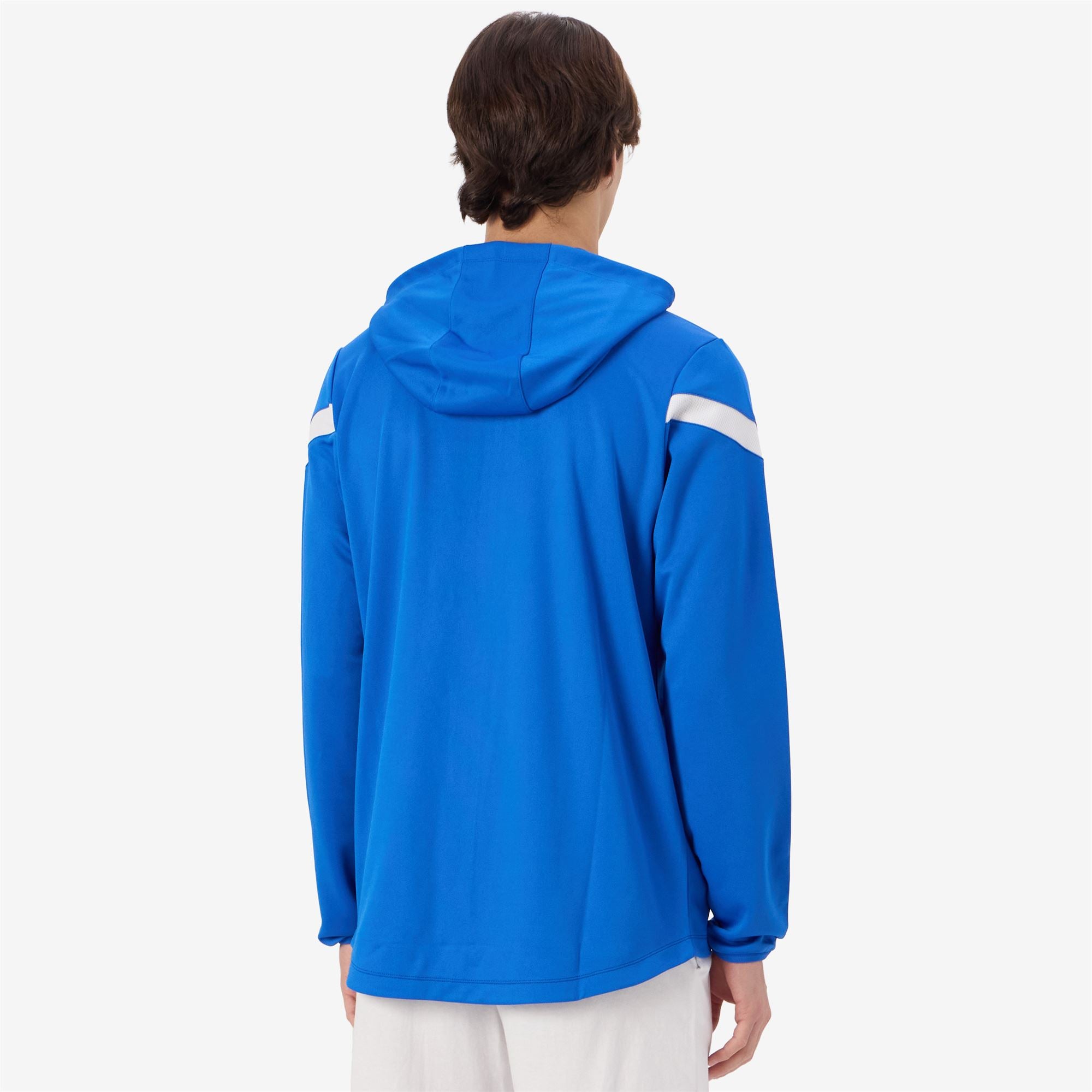 KAPPA4FOOTBALL DOLVE - Fleece - Hoodie Full Zip - Man - BLUE SAPPHIRE-WHITE - Image 6