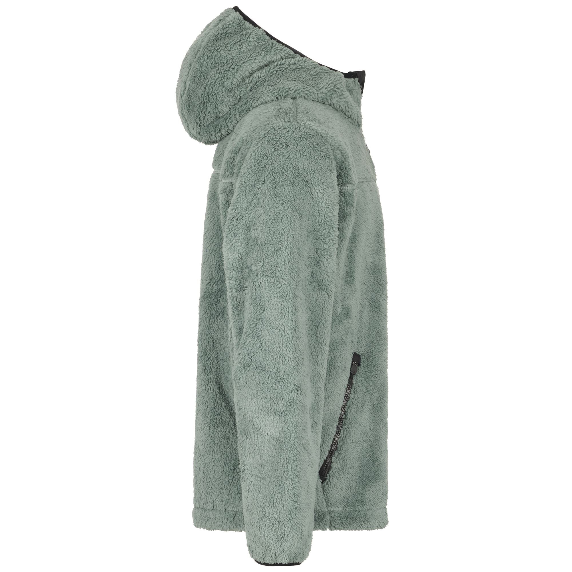 LOGO LUI SHERPA - Fleece - Jacket - Man - GREEN DUCK - Image 2