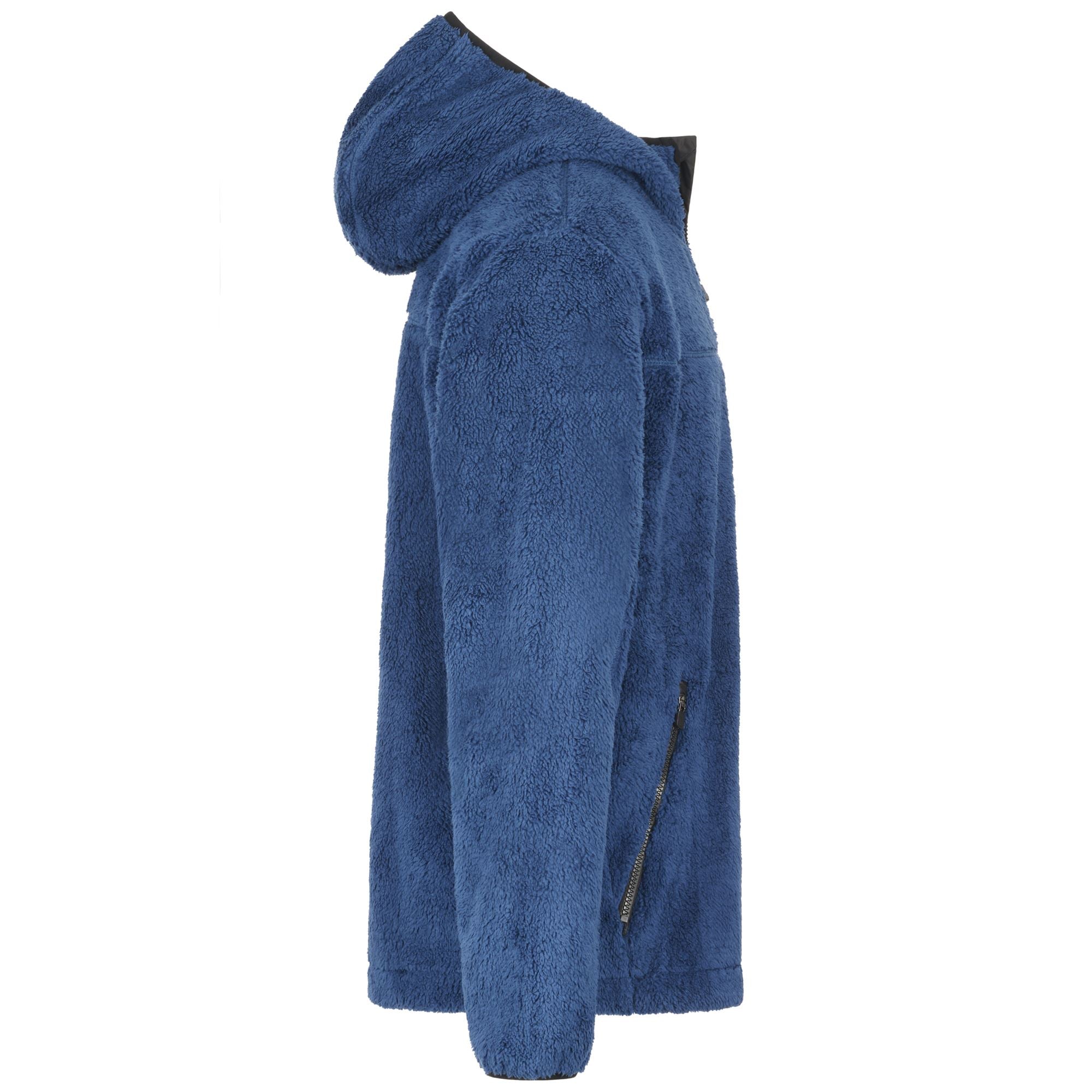 LOGO LUI SHERPA - Fleece - Jacket - Man - BLUE OPAL - Image 2