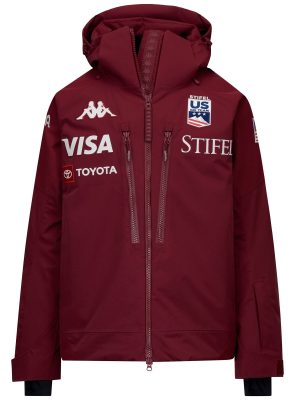 602C US - Jackets - Mid - Man - Red Pomegranate