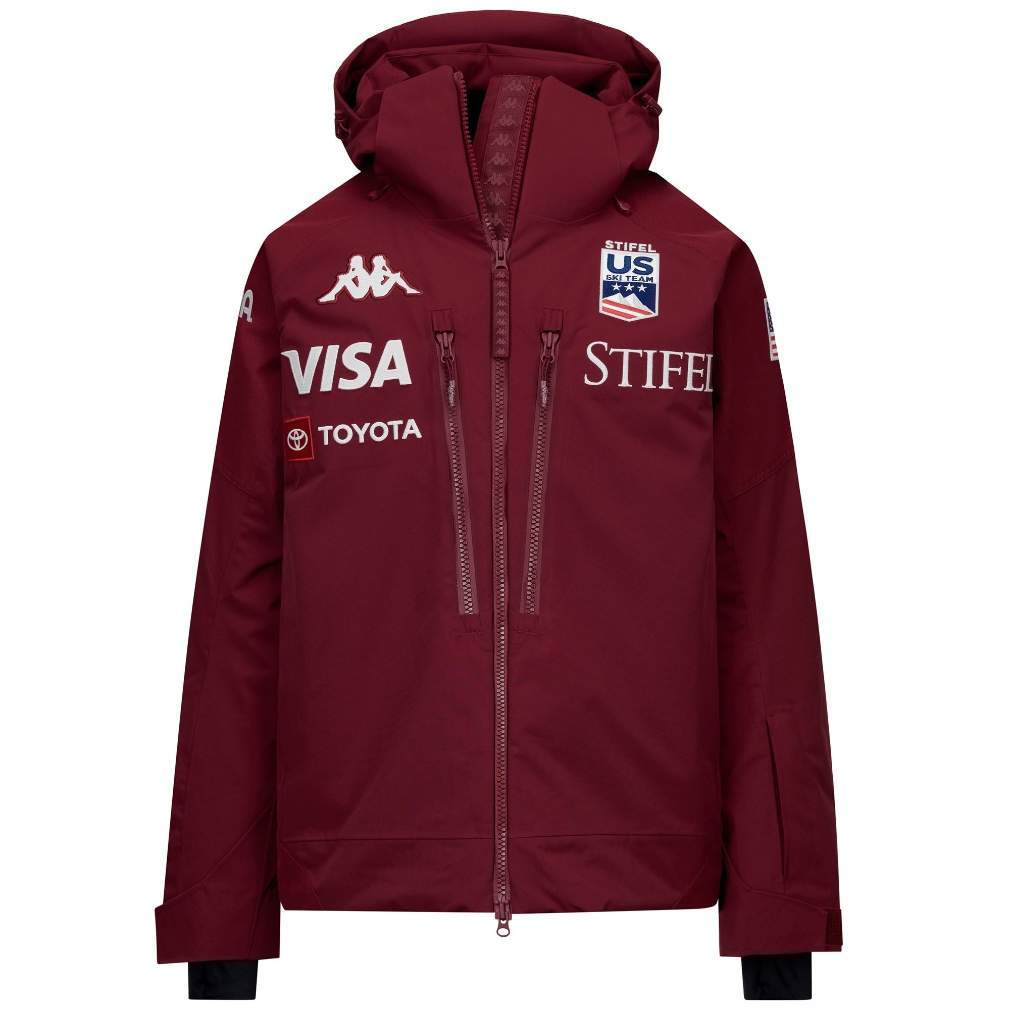 602C US - Jackets - Mid - Man - Red Pomegranate