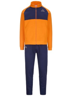 LOGO  FADI - Sport Suits - TRACKSUIT - Man - BLUE MARINE-ORANGE POPSICLE