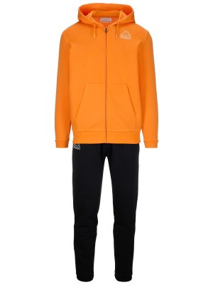 LOGO  FAEDI - Sport Suits - TRACKSUIT - Man - ORANGE POPSICLE-BLACK