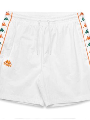 222 BANDA NARDO - Shorts - Sport Shorts - Man - WHITE-GREEN TEE-ORANGE