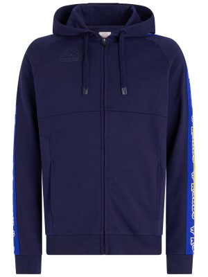 LOGO TAPE GIMELO - Fleece - Jacket - Man - BLUE MARINE