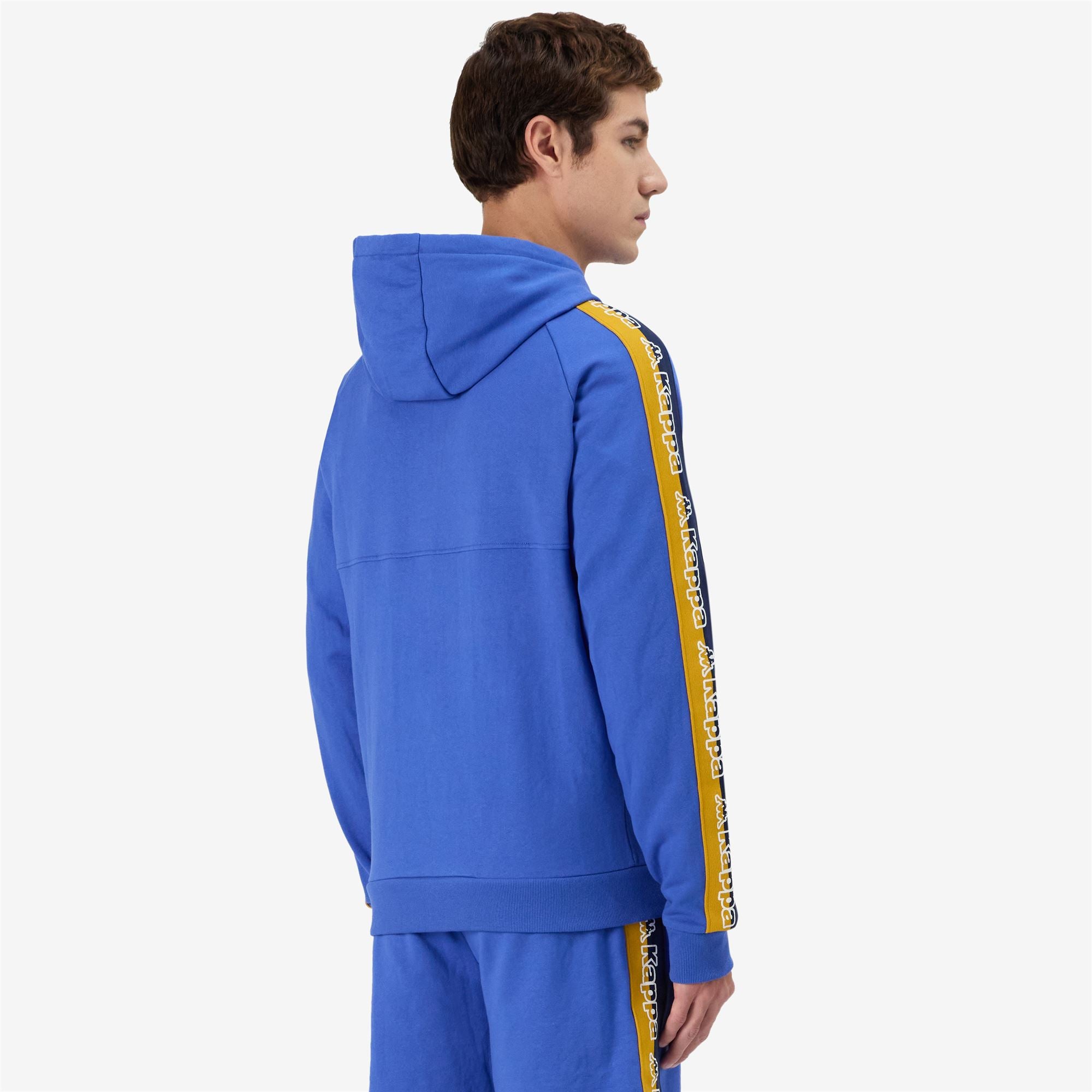 LOGO TAPE GIMELO - Fleece - Jacket - Man - BLUE ROYAL - Image 6