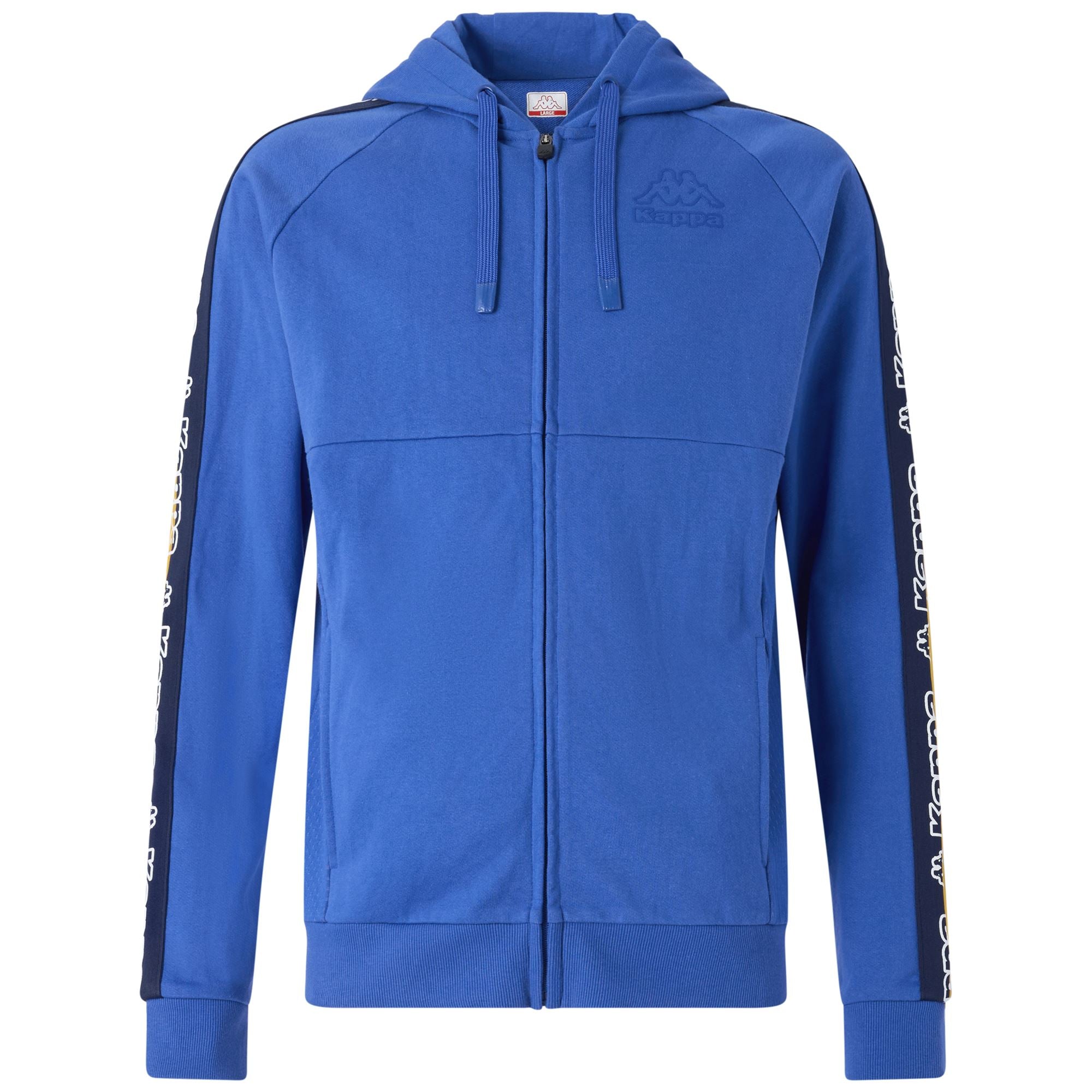 LOGO TAPE GIMELO - Fleece - Jacket - Man - BLUE ROYAL