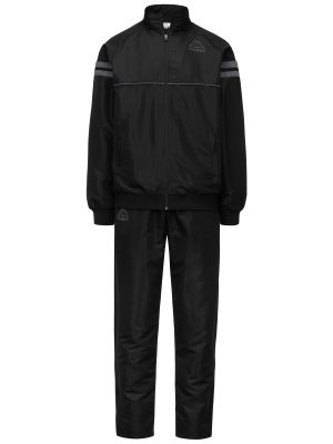 LOGO GRONATI - Sport Suits - TRACKSUIT - Man - BLACK-GREY MD STEEL