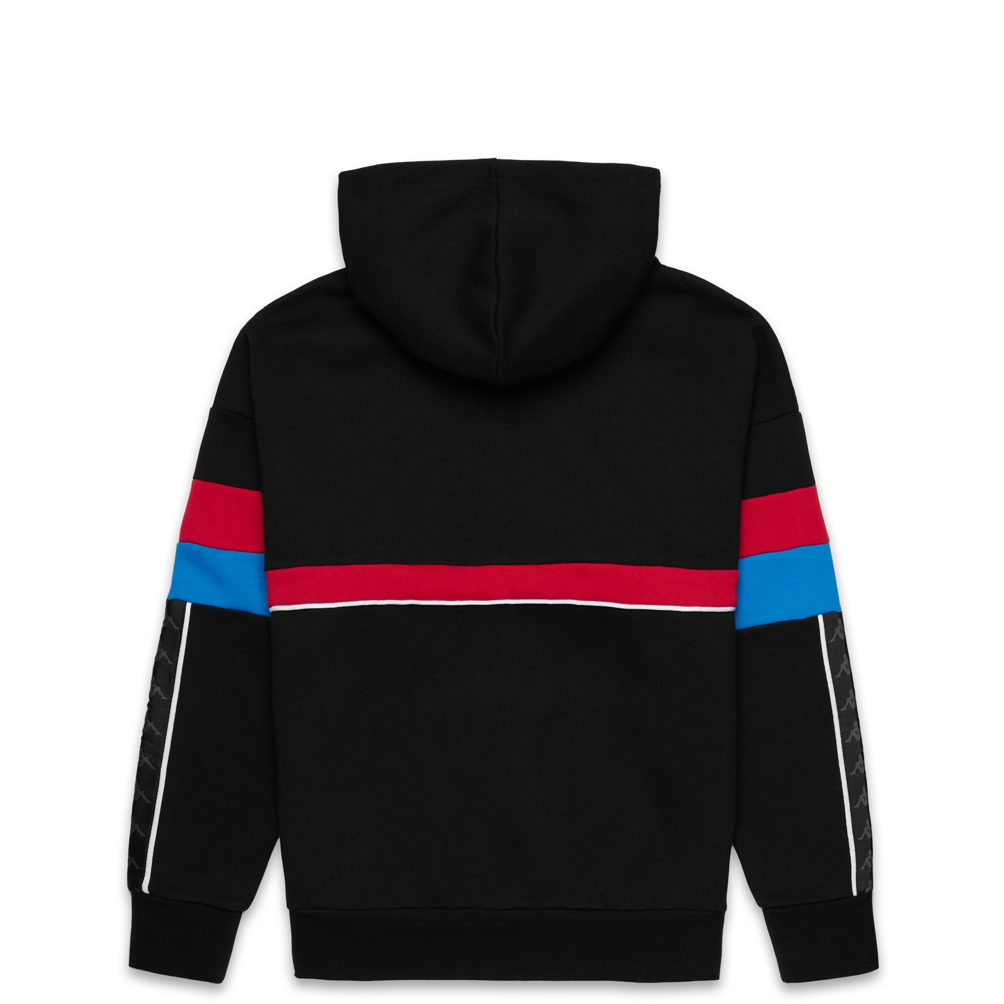 ORAZIO - Fleece - Hoodie - Man - Black-Red Racing-Blue Sea - Image 2