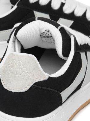 LOGO MARLON - Sneakers - Low Cut - Unisex - BLACK-WHITE