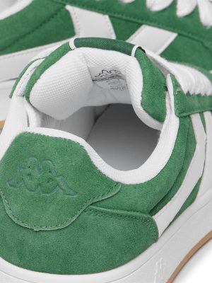 LOGO MARLON - Sneakers - Low Cut - Unisex - GREEN EDEN-WHITE