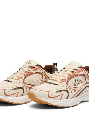 LOGO MYGIDO - Sneakers - Low Cut - Unisex - WHITE TOFU-BROWN HAZEL-BROWN COFFEE