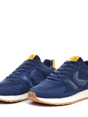 LOGO MARTIN - Sneakers - Low Cut - Unisex - BLUE MARINE-YELLOW SPECTRA