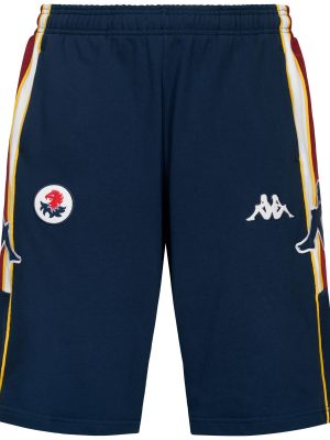REDISET GENOA - Shorts - Sport  Shorts - Man - BLUE DK-RED DK-WHITE-YELLOW