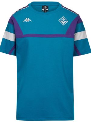 222 BANDA FRAIRY FIORENTINA - T-ShirtsTop - T-Shirt - Man - TURQUOISE CRYSTAL-VIOLET MD-GREY SILVER