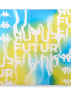 KULTIX KFF - Headwear - Bandana - Unisex - BLUE TURKIS-YELLOW BLAZING-WHITE