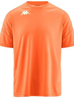 KAPPA4FOOTBALL DOVO - Active Jerseys - Shirt - Man - ORANGE FLAME