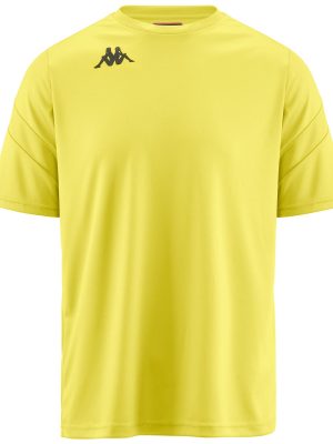 KAPPA4FOOTBALL DOVO - Active Jerseys - Shirt - Man - YELLOW BLAZING