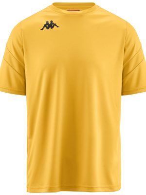 KAPPA4FOOTBALL DOVO - Active Jerseys - Shirt - Man - YELLOW CHROME