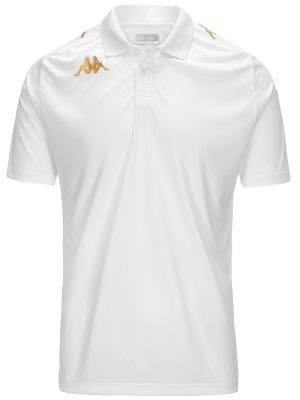 KAPPA4FOOTBALL GHIOLO - Polo Shirts - Polo - Man - WHITE