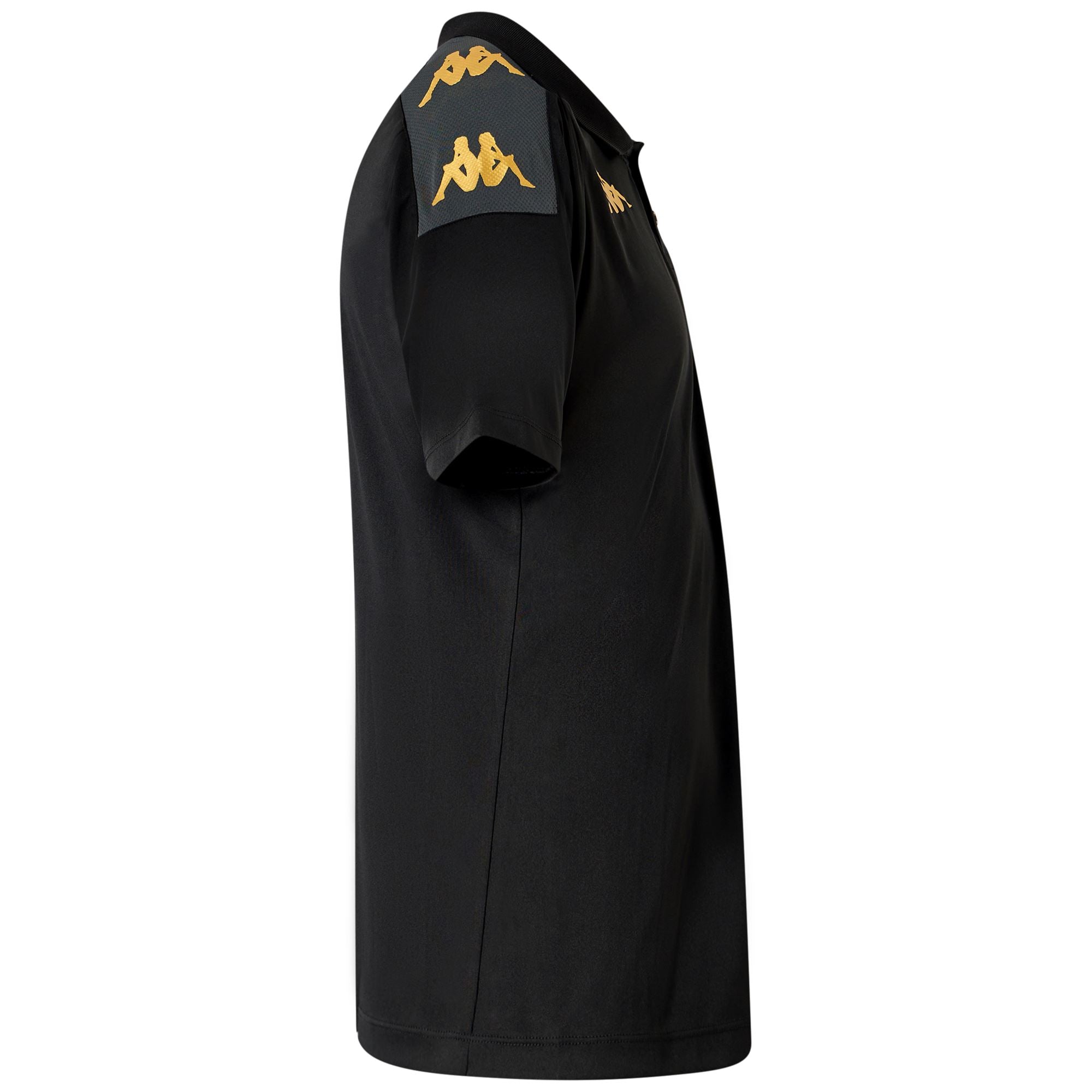 KAPPA4FOOTBALL GHIOLO - Polo Shirts - Polo - Man - BLACK-GREY DK - Image 2