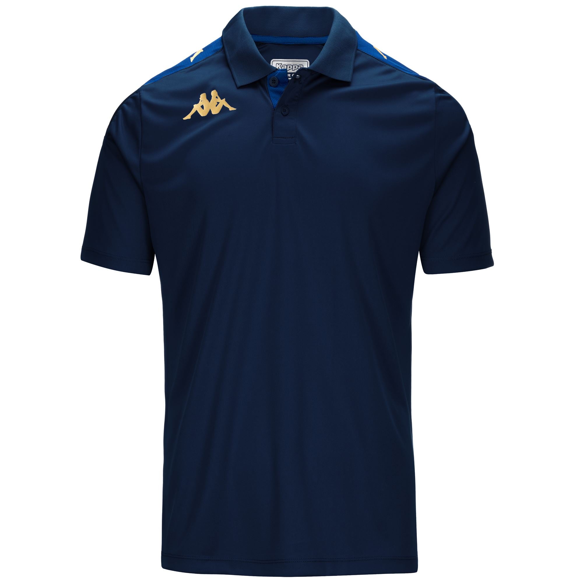 KAPPA4FOOTBALL GHIOLO - Polo Shirts - Polo - Man - BLUE MARINE-BLUE MD COBALT